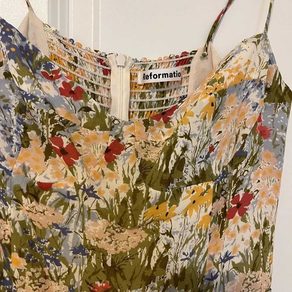 Reformation Kourtney Dress in Countryside - Picture 6 of 6